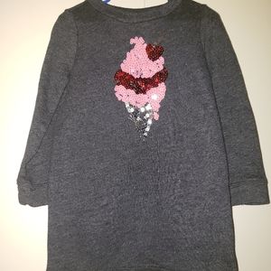 Ice Cream Cone Sweater Dress